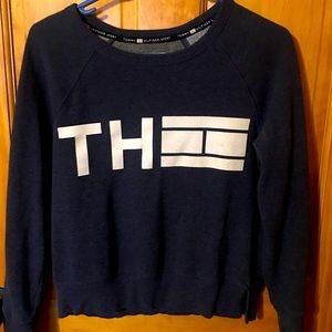 Size Small Navy Tommy Hilfiger Sweatshirt